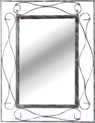 Зеркало Dudo ВЕ-2-2 (черный/серебристый)