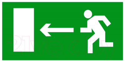 Информационный знак EKF PROxima Направление к эвакуационному выходу налево / AN-5-05