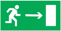 Информационный знак EKF PROxima Направление к эвакуационному выходу направо / AN-5-06 - 
