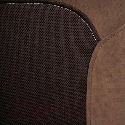 Кресло офисное Tetchair Parma флок (коричневый 6/TW-24)