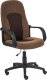 Кресло офисное Tetchair Parma флок (коричневый 6/TW-24) - 