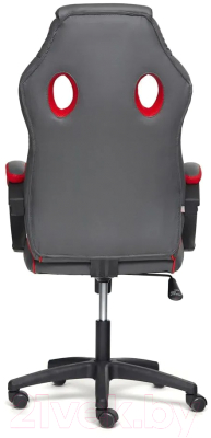 Кресло геймерское Tetchair Racer Gt кожзам/ткань (металлик/красный)