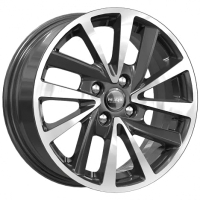 

Литой диск K&K, КС899 Stepway 15x6" 4x100мм DIA 60.1мм ET 36мм Алмаз черный