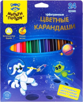 

Набор цветных карандашей Мульти-пульти, Енот в космосе / CP_29300