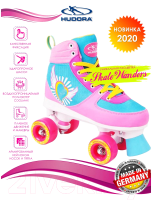 Роликовые коньки Hudora Skate Wonders / 13150 (р-р 35-36)