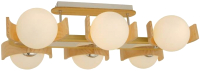 

Потолочный светильник Sfera Sveta, 85391/6B WOOD+CH