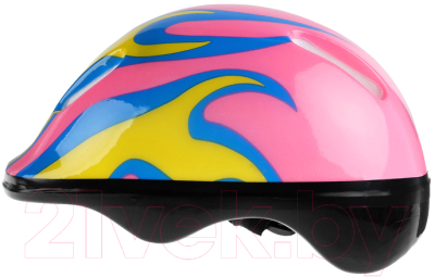Защитный шлем Onlytop OT-H6 / 134252 (M, розовый)