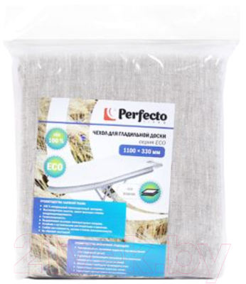 Чехол для гладильной доски Perfecto Linea Eco 42-007046 (лен с подложкой)