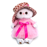 

Мягкая игрушка Budi Basa, Кошечка Ли-Ли в леопардовой шляпе / LK24-058