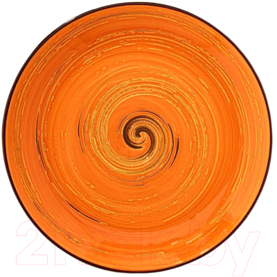 Тарелка столовая обеденная Wilmax WL-669316/A (оранжевый)