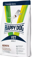 Сухой корм для собак Happy Dog Vet Diet Hepatic Adult / 60607 (1кг) - 