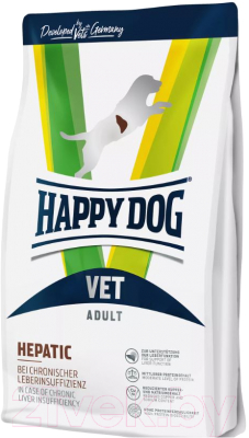 Сухой корм для собак Happy Dog Vet Diet Hepatic Adult / 60607 (1кг)