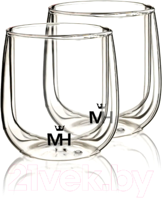Набор стаканов для горячих напитков Mercury Haus MC-6485 (2шт)