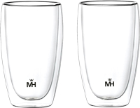 Набор стаканов для горячих напитков Mercury Haus MC-6488 (2шт) - 