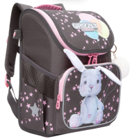 Школьный рюкзак Grizzly RAl-294-3 (серый) - 