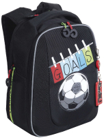 Школьный рюкзак Grizzly RAf-293-8 (черный) - 