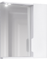 

Шкаф с зеркалом для ванной Jorno, Moduo Slim 50 / Mod.03.50/W