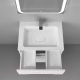 Миниатюра изображения товара Тумба под умывальник Jorno Moduo Slim 65 / Mоl.01.62/P/W