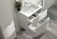 Миниатюра изображения товара Тумба под умывальник Jorno Moduo Slim 65 / Mоl.01.62/P/W