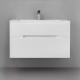 Миниатюра изображения товара Тумба под умывальник Jorno Modul 100 / Mоl.01.97/P/W