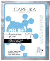 Маска для лица альгинатная Carelika Peel Off Algae Shaker Mask Rejuvenating Lifting Mask  (20г) - 