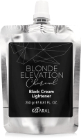 Крем для окисления краски Kaaral Baco Blonde Elevation Черный угольный (250мл) - 