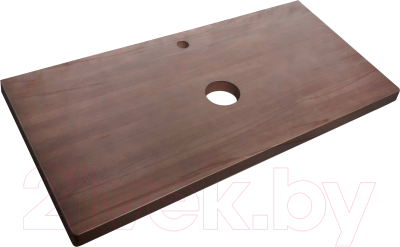 Столешница для ванной Jorno Wood 100 / Wood.06.100/DW (темный)