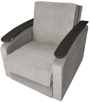 Кресло-кровать Асмана Виктория с декором 2 (рогожка беж) - 
