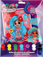 

Картина по номерам MultiArt, Hairdorable / 100CANV17X23-HD1