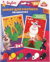 

Картина по номерам MultiArt, Буба / 100CANV2PCS-BUBA