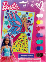 

Картина по номерам MultiArt, Барби / CANV17X23-BRB-FAN