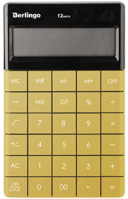 Калькулятор Berlingo Power TX / CIZ_100 (золотой)