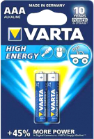 Комплект батареек Varta Energy ААА LR03 2BL / 4008496771226 (2шт) - 