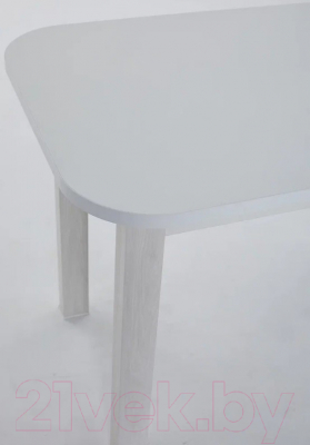 Обеденный стол Senira Р-02.06 (белый матовый/белый)