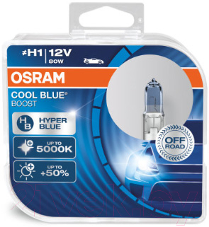 Комплект автомобильных ламп Osram H1 62150CBB-HCB