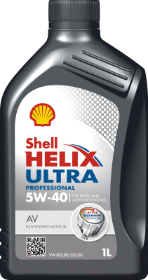 Моторное масло Shell Helix Ultra Professional AV 5W40 (1л)