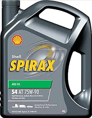Трансмиссионное масло Shell Spirax S4 AT 75W90 (4л)