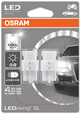 Комплект автомобильных ламп Osram 7716CW-02B