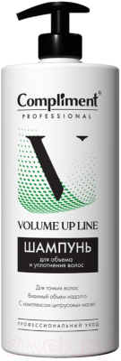 Шампунь для волос Compliment Professional Volume Up Line Для объема и уплотнения  (1л)