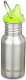 Поильник Klean Kanteen Kid Classic Narrow Sippy 12oz Brushed Stainless / 1008770 (355мл) - 