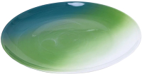 Тарелка столовая обеденная Fissman Marbella 3835 (зеленый) - 