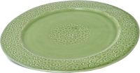 Тарелка столовая обеденная Fissman Lykke 6342 (зеленый) - 