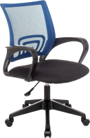Кресло офисное TopChairs ST-Basic (синий/черный) - 
