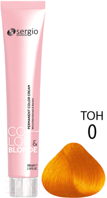 Крем-краска для волос Sergio Professional Color&Blonde Orange (100мл)