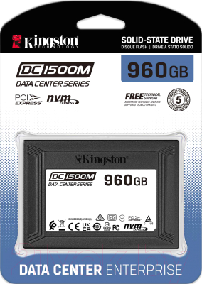 SSD диск Kingston DC1500M 960GB (SEDC1500M/960G)