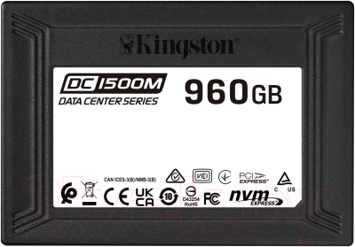 SSD диск Kingston DC1500M 960GB (SEDC1500M/960G)