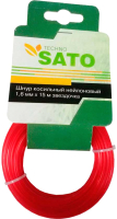 

Леска для триммера Sato, Techno 1.6мм x 15м