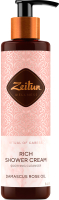 

Гель для душа Zeitun, Ритуал нежности Смягчающий с дамасской розой и маслом персика
