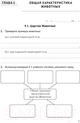 Изображение товара Рабочая тетрадь Аверсэв Биология. 8 кл (Бедарик И.Г.)