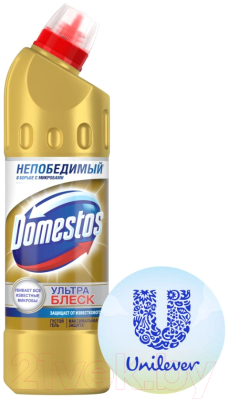 Чистящее средство для унитаза Domestos Ультра блеск (500мл)